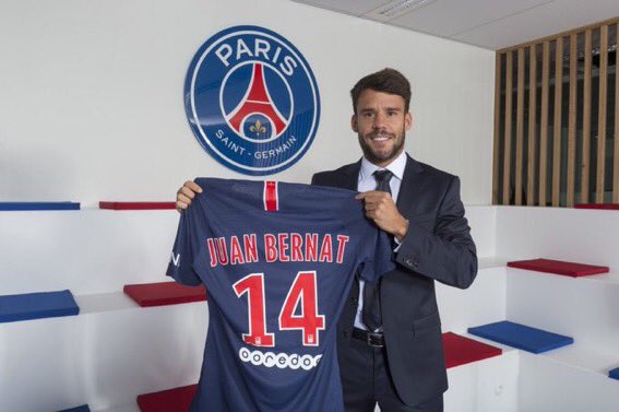 官方：巴黎圣日耳曼宣布签下拜仁后卫贝尔纳特