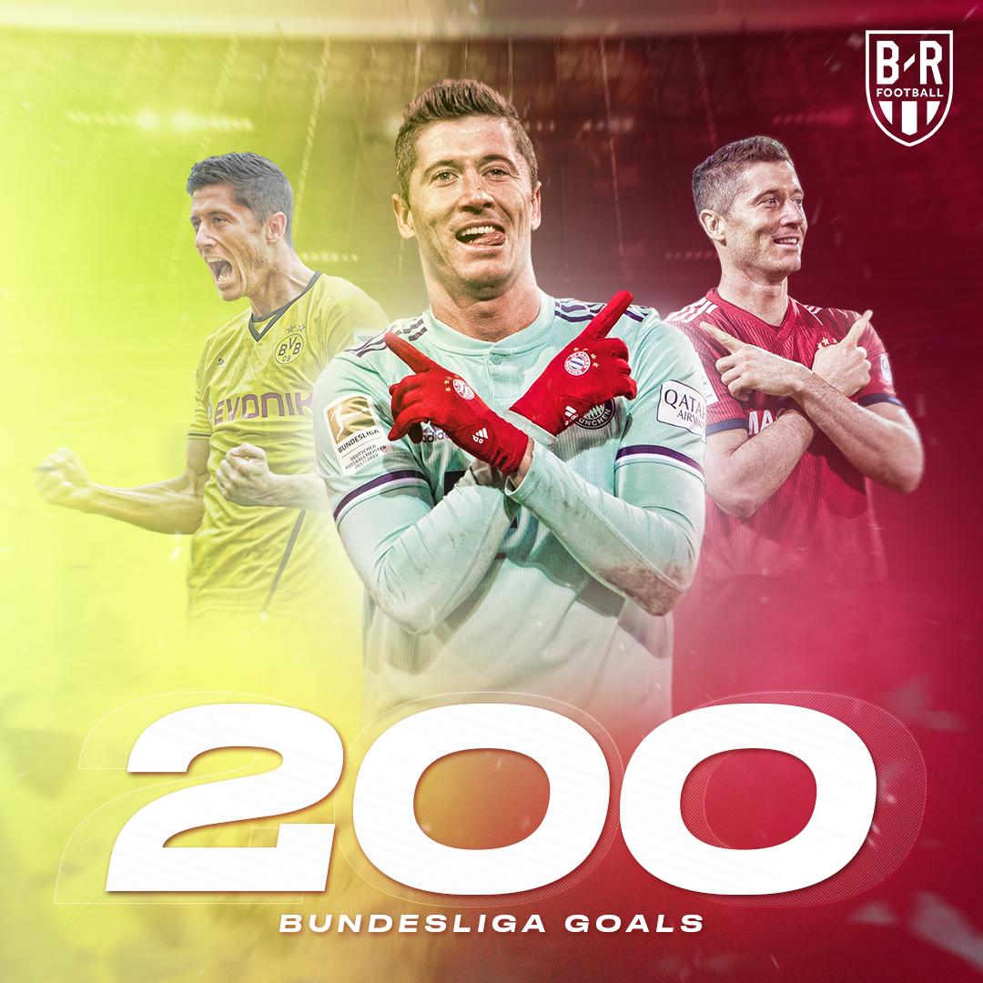 德甲200球！抢断+犯罪式过人 莱万神级表现成历史第五人